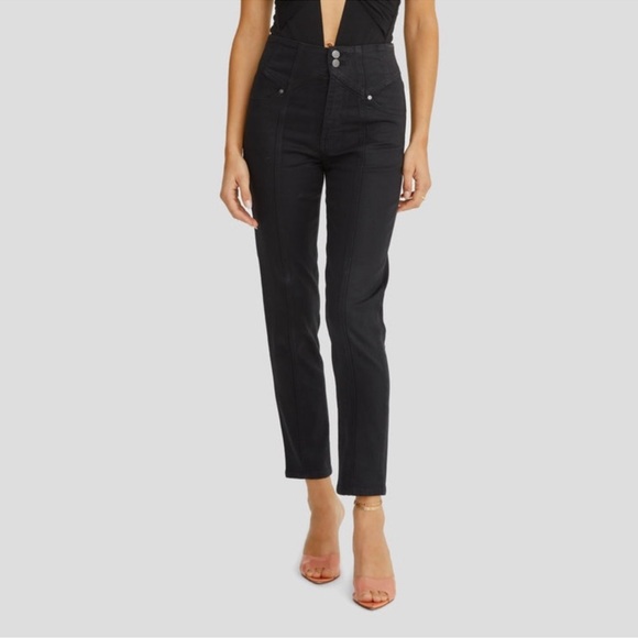 REVOLVE Denim - REVOLVE Black High-Waisted Jeans
